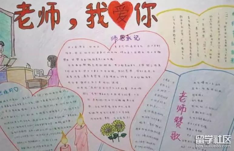 初中教师节手抄报大全